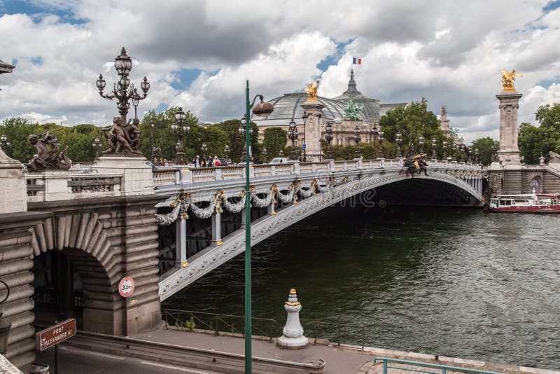 Alexander III Bridge Paris France