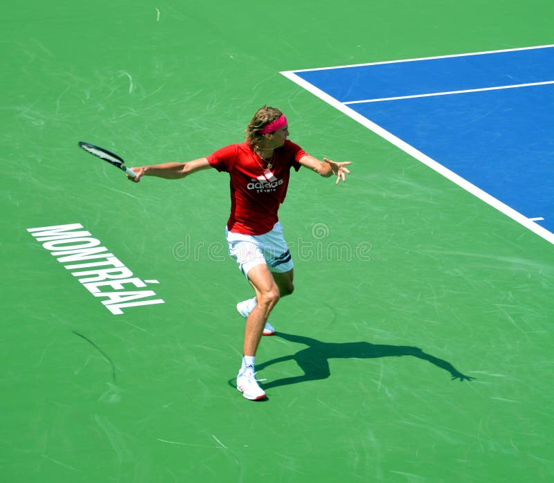 Alexander ‘Sascha ‘Zverev imagenes de archivo