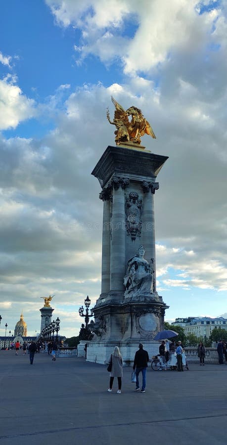 The Alexandre III Bridge editorial photo. Image of history - 260184406