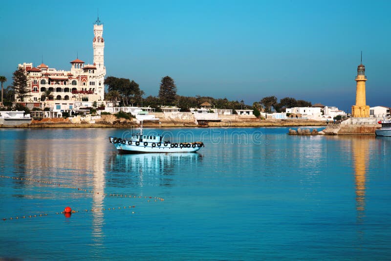 alexandria Egypt montaza pałac obrazy stock alexandria Egypt montaza pałac obrazy stock
