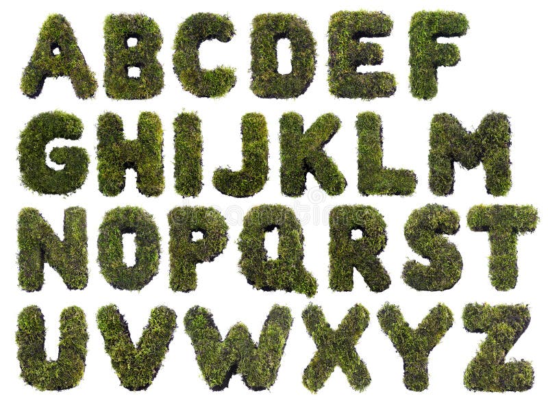 Alfabeto de la hierba