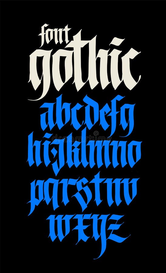 Vetores de Gótica Inscrição Em Inglês Tipo De Letra Para Tatuagem Nunca  Desista A Frase É Isolada Em Um Fundo Preto Caligrafia E Lettering Letras  De Ouro Logotipo Para Tshirt Slogan Lema