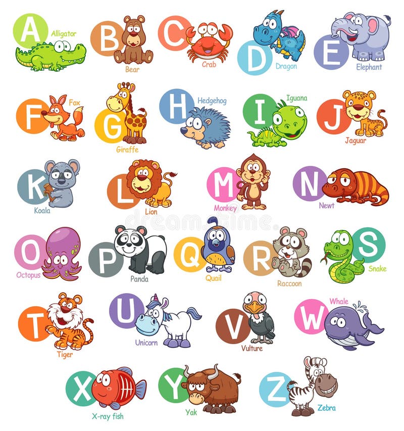Alfabeto inglés ilustración del vector. Ilustración de aprenda - 8039760
