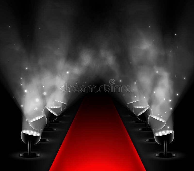 Alfombra roja ilustración del vector Alfombra roja ilustración del vector