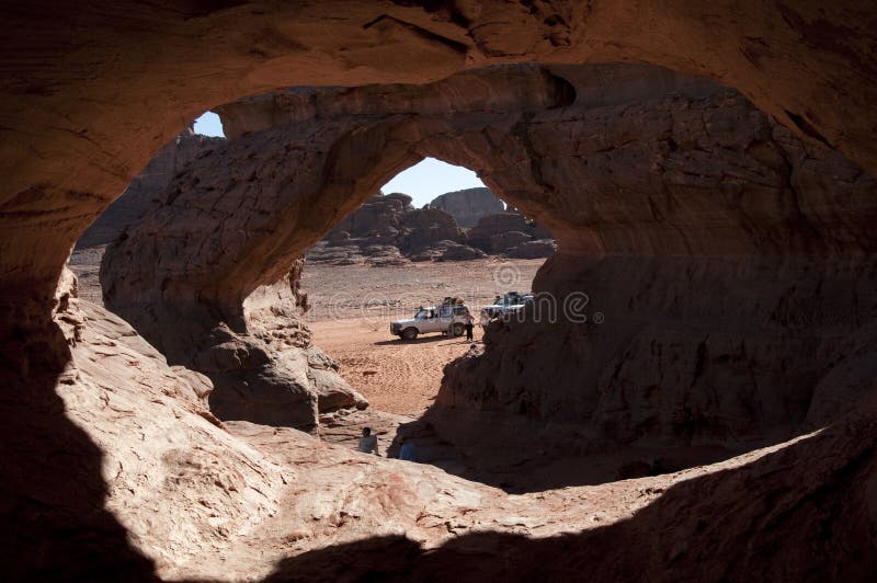 Algeria Sahara mountains landscape