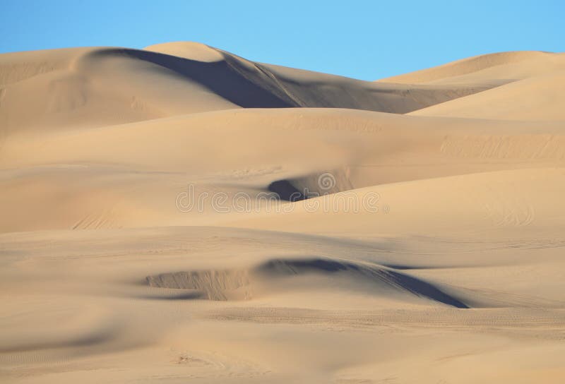 Algodones Sand Dunes stock image. Image of winterheaven 88944599