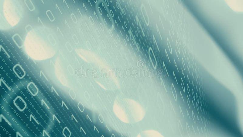Algorithm data processing binary code, digital cyberspace royalty free illustration