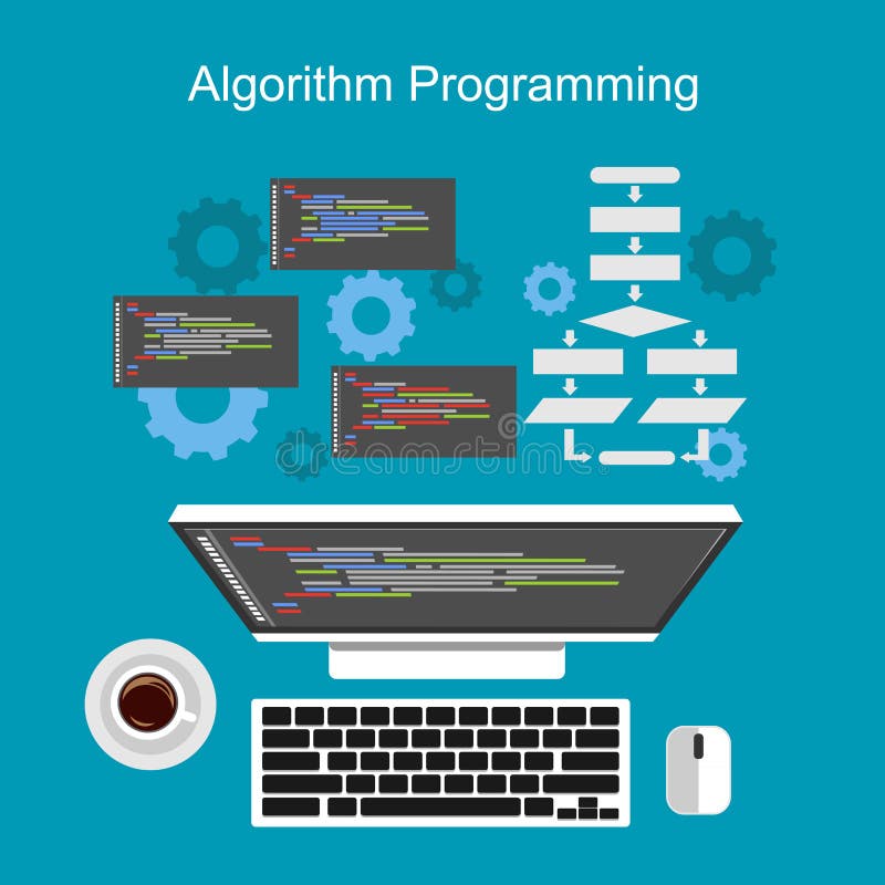 Algorithm Illustration Stock Illustrations – 53,573 Algorithm ...