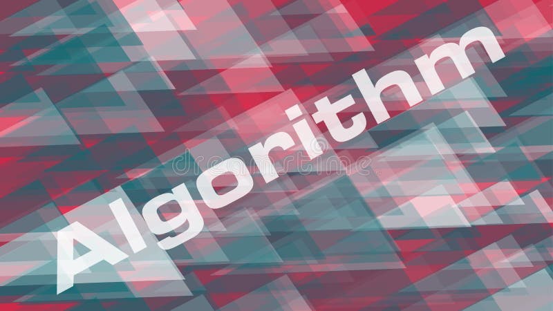 Algoritm de analiză a computerului Science Vector Illustration triunghiular abstract style layout layout stock illustration