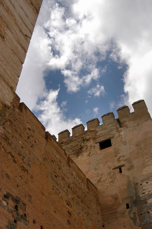 Download Alhambra : castle stock image. Image of tourism, tourist - 12779