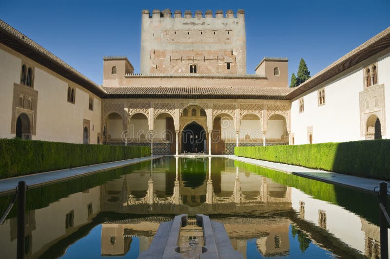 Alhambra a Granada, Spagna fotografia stock Alhambra a Granada, Spagna fotografia stock