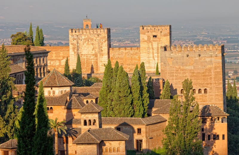 Alhambra, Granada, Spain royalty free stock photography Alhambra, Granada, Spain royalty free stock photography