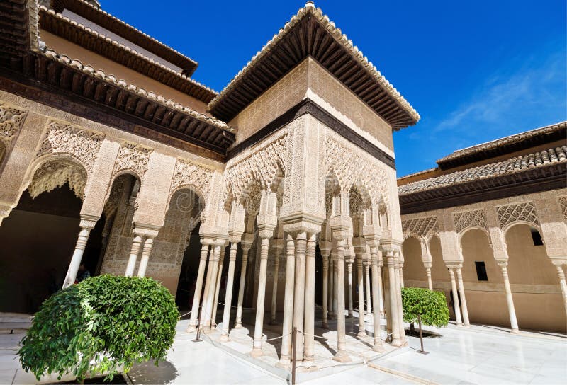 Alhambra palace, Granada, Andalusia, Spain.