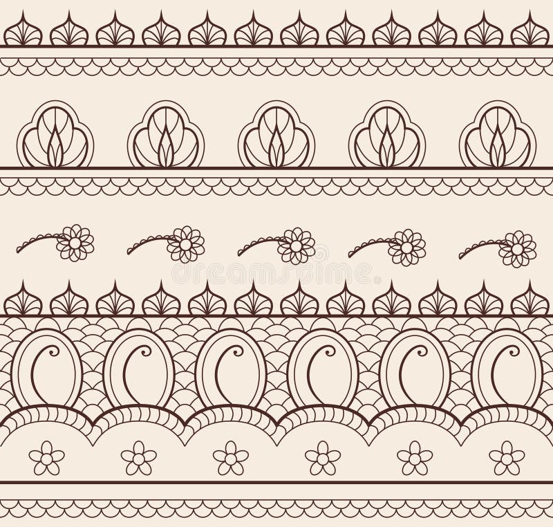 Alheña india inconsútil libre illustration Alheña india inconsútil libre illustration