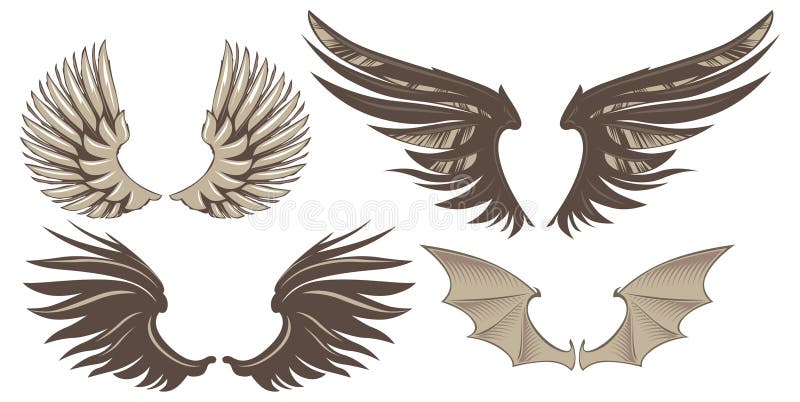 Ali royalty illustrazione gratis Ali royalty illustrazione gratis