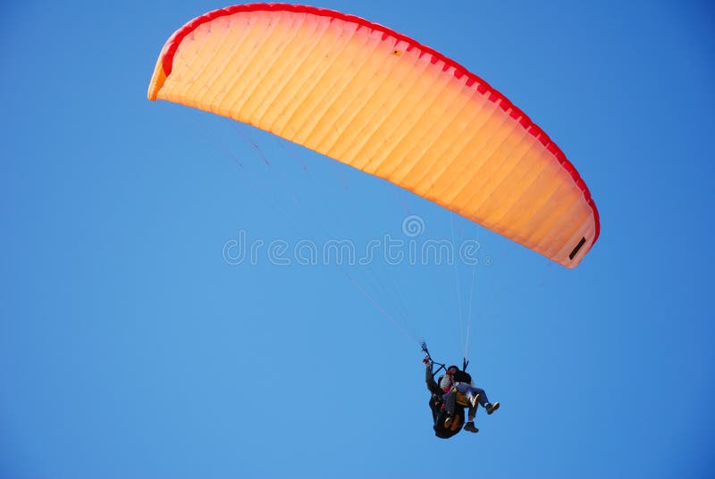 Aliante in tandem fotografia stock Aliante in tandem fotografia stock