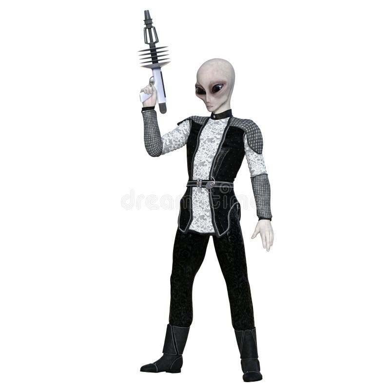 Alien stock illustration