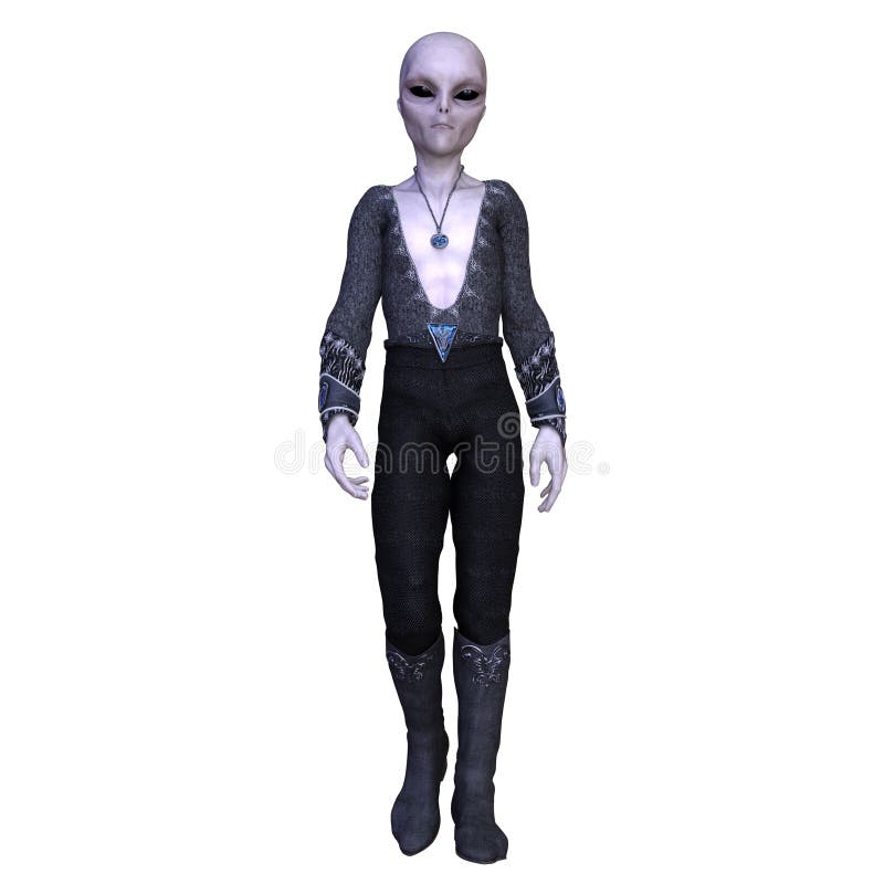 Alien vector illustration