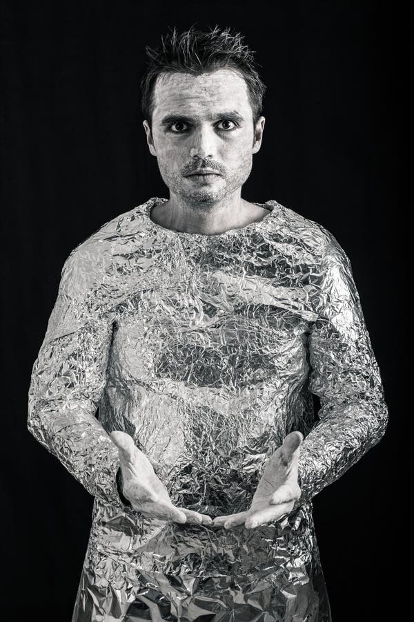 Alien man royalty free stock photos