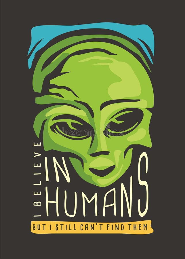 Alien t-shirt design