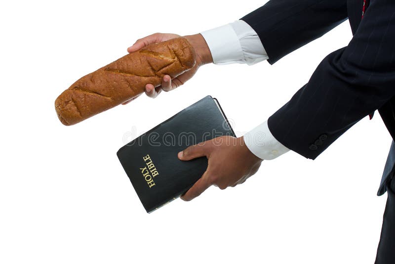 Alimentando as Almas Famintas foto de stock