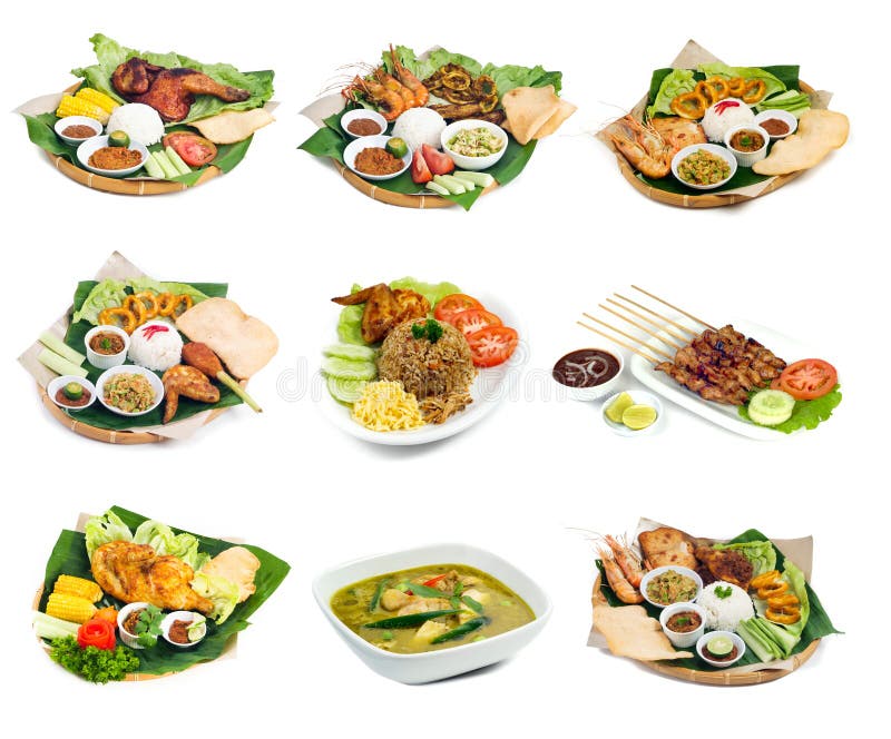 Alimento di Bali dell'indonesiano su fondo