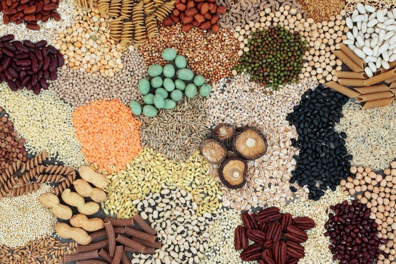 Alimento di dieta macrobiotica fotografie stock libere da diritti Alimento di dieta macrobiotica fotografie stock libere da diritti