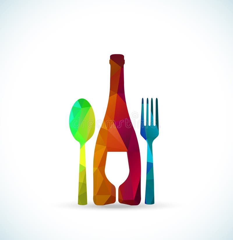 Alimento e tampa do menu das bebidas ilustração royalty free Alimento e tampa do menu das bebidas ilustração royalty free