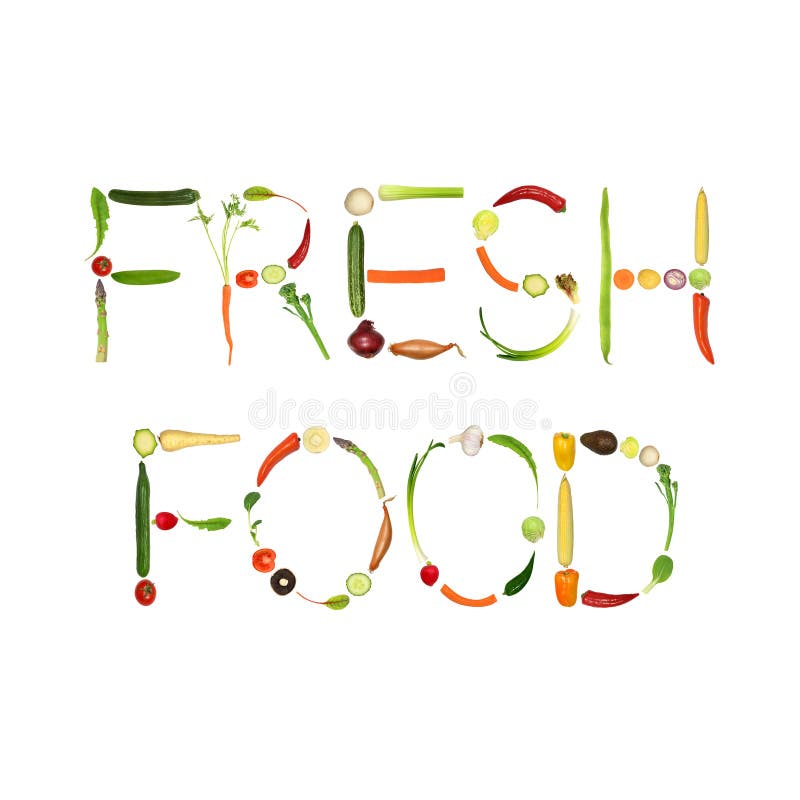 Alimento fresco ilustração stock Alimento fresco ilustração stock