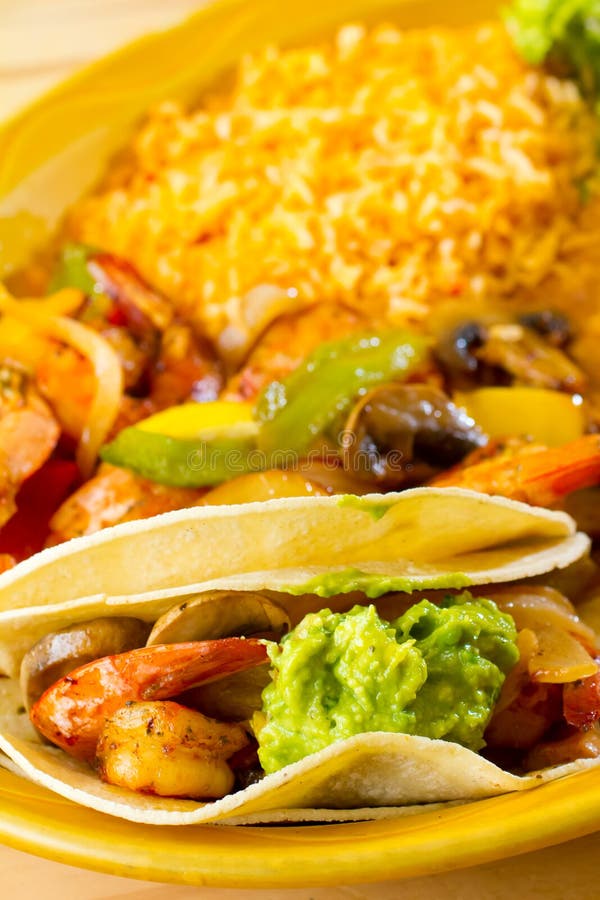 Alimento mexicano do restaurante imagens de stock Alimento mexicano do restaurante imagens de stock