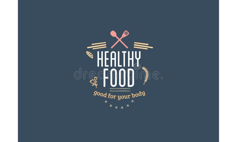 Alimento sano buon per il vostro corpo illustrazione vettoriale Alimento sano buon per il vostro corpo illustrazione vettoriale