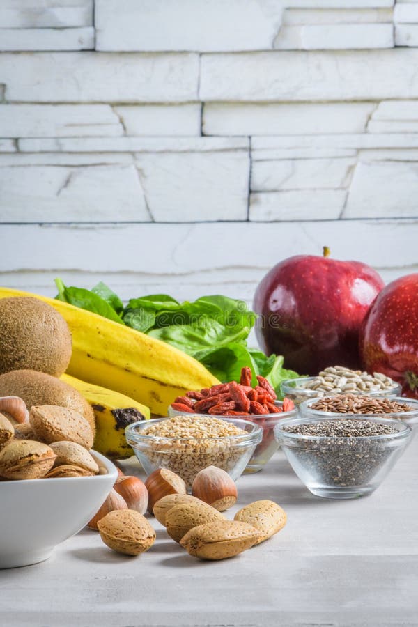 Alimento sano del vegano immagine stock libera da diritti