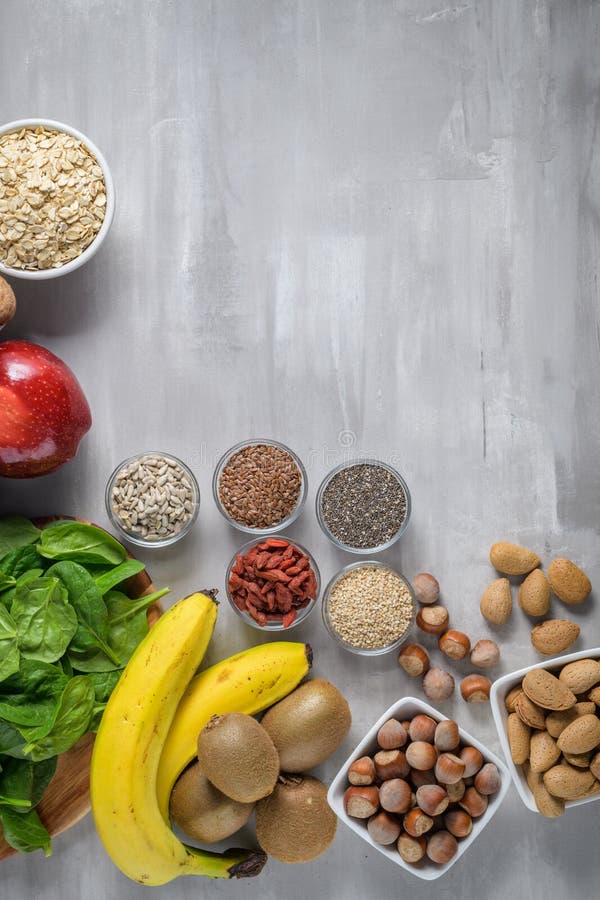 Alimento sano del vegano immagine stock libera da diritti