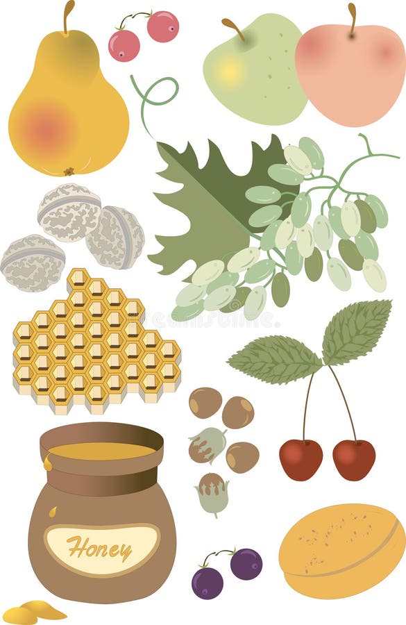 Comida saludable. Verano. Ilustración libre illustration