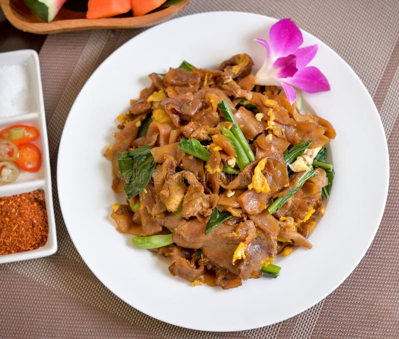 Alimento tailandês - fritada #6 do Stir