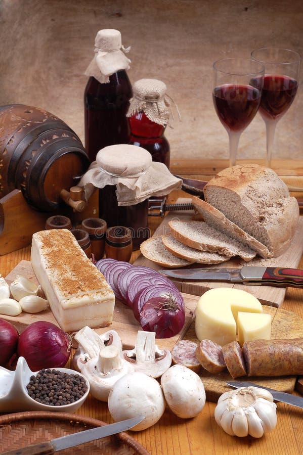 Alimento tradizionale fotografia stock Alimento tradizionale fotografia stock