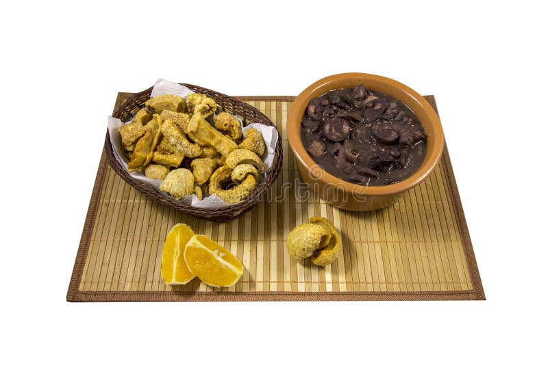 Alimento tradizionale brasiliano di Feijoada fotografia stock libera da diritti Alimento tradizionale brasiliano di Feijoada fotografia stock libera da diritti