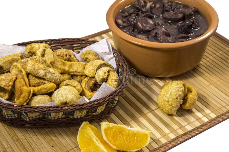 Alimento tradizionale brasiliano di Feijoada fotografia stock libera da diritti Alimento tradizionale brasiliano di Feijoada fotografia stock libera da diritti