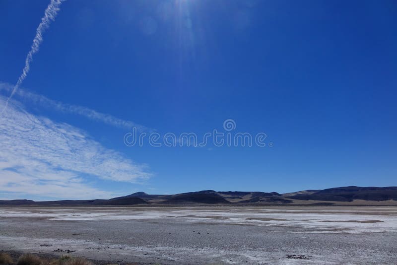 Alkali Desert Nevada Stock Photo Image 71133856