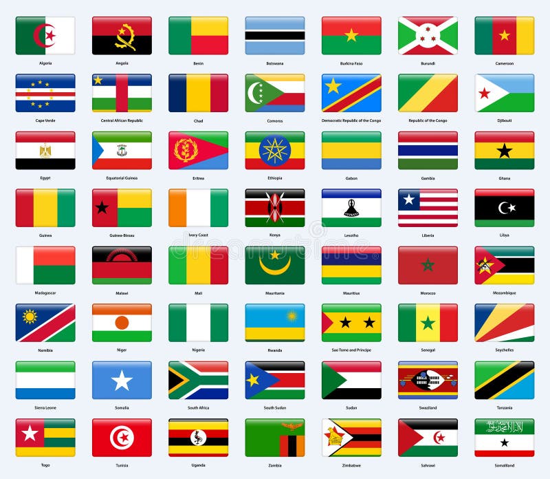 Quiz: identifique as bandeiras dos países Africanos