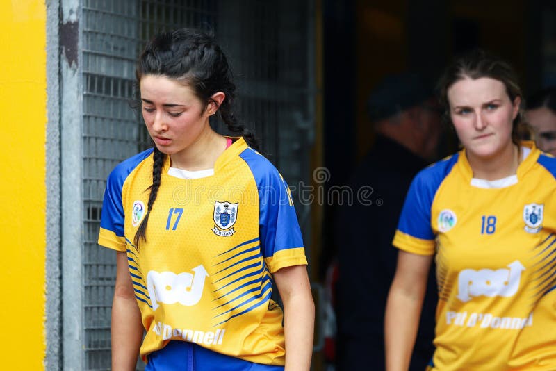 All-Ireland Premier Junior Championship Semi-Final between county Clare and county Kerry stock photo All-Ireland Premier Junior Championship Semi-Final between county Clare and county Kerry stock photo