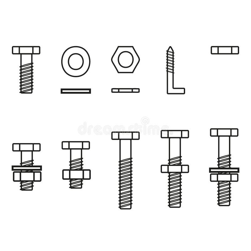 Fasteners designs, themes, templates and downloadable graphic
