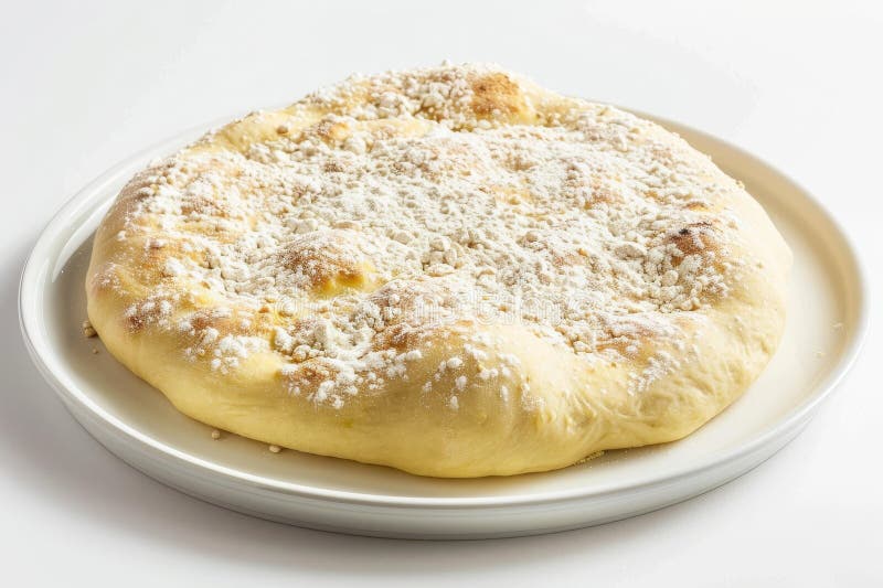 AllPurpose Pizza Dough with Semolina Flour Stock Illustration