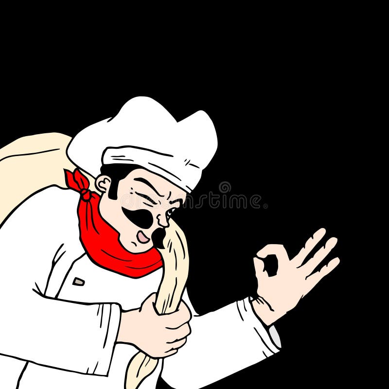 All right chef stock illustration