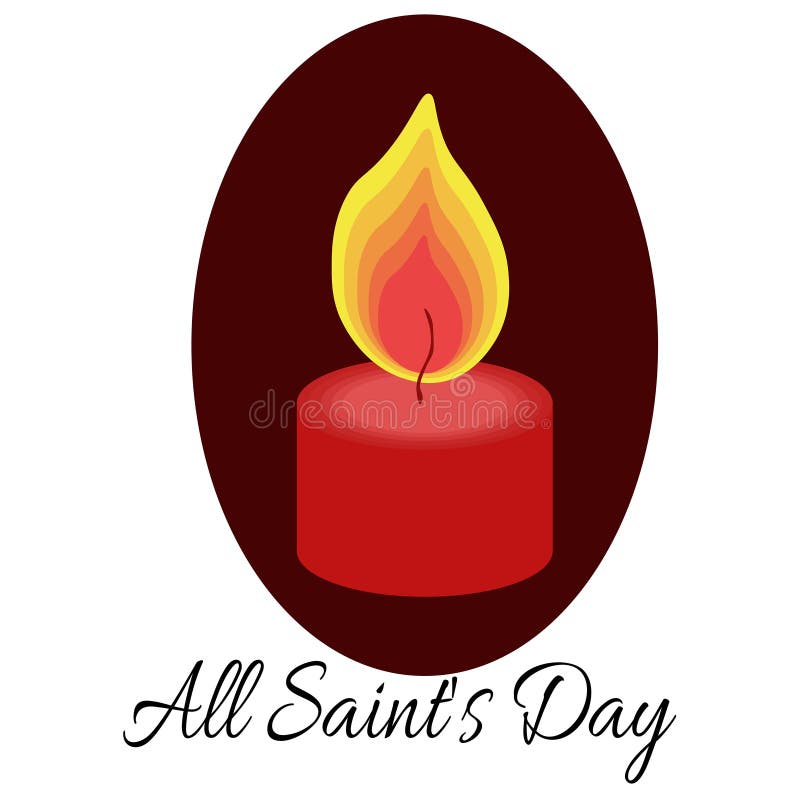 All Saints Day, Idea for Poster, Banner, Flyer or Postcard Stock Vector ...