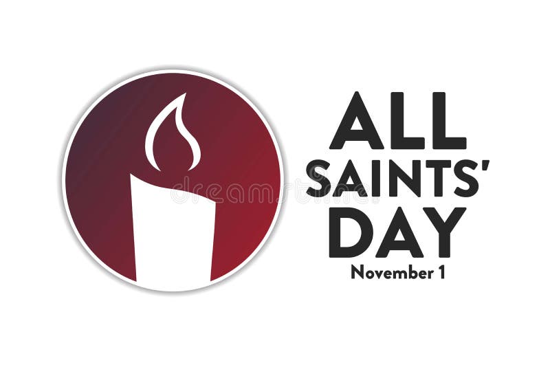 All Saints Day. November 1. Holiday Concept. Template for Background ...