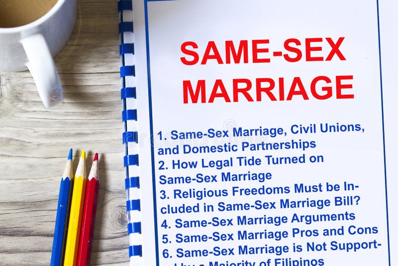 All About Same Sex Marriage Concept Stock Image Image Of Bisexual