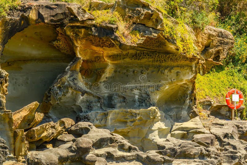 All Shades of Blue of the Pacific Ocean. Stock Image Image of stones, colors 95266405