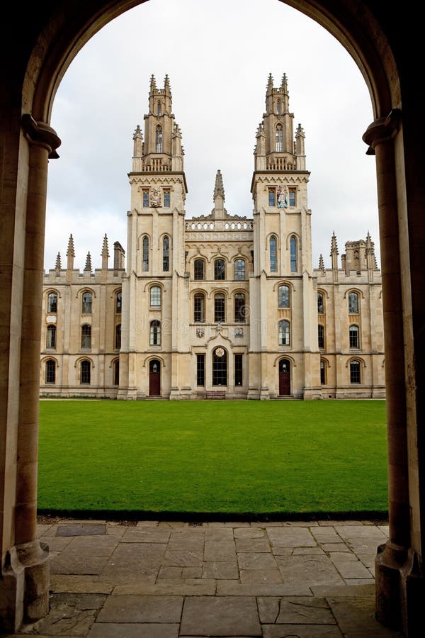 All Souls College stock photo. Image of horizontal, souls - 82155186