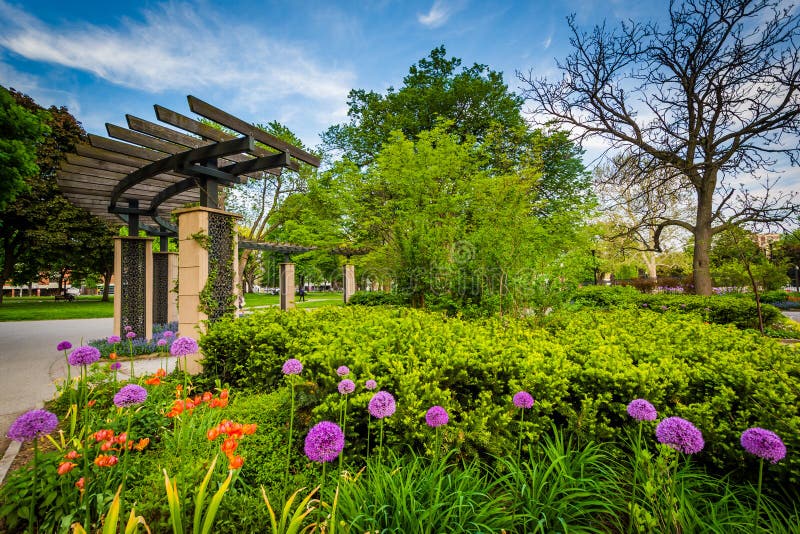 The Allan Gardens, in the Garden District, Toronto, Ontario. Stock